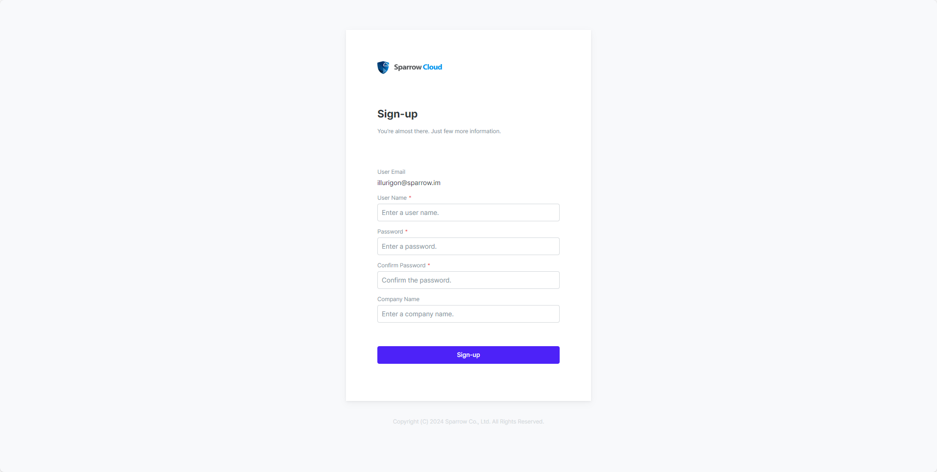 Signup email02